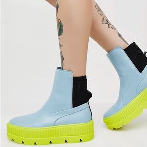 Fenty Puma by Rihanna Chelsea Sneaker Boots Sz 9